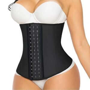 Yianna Black Hook Eye Corset size S